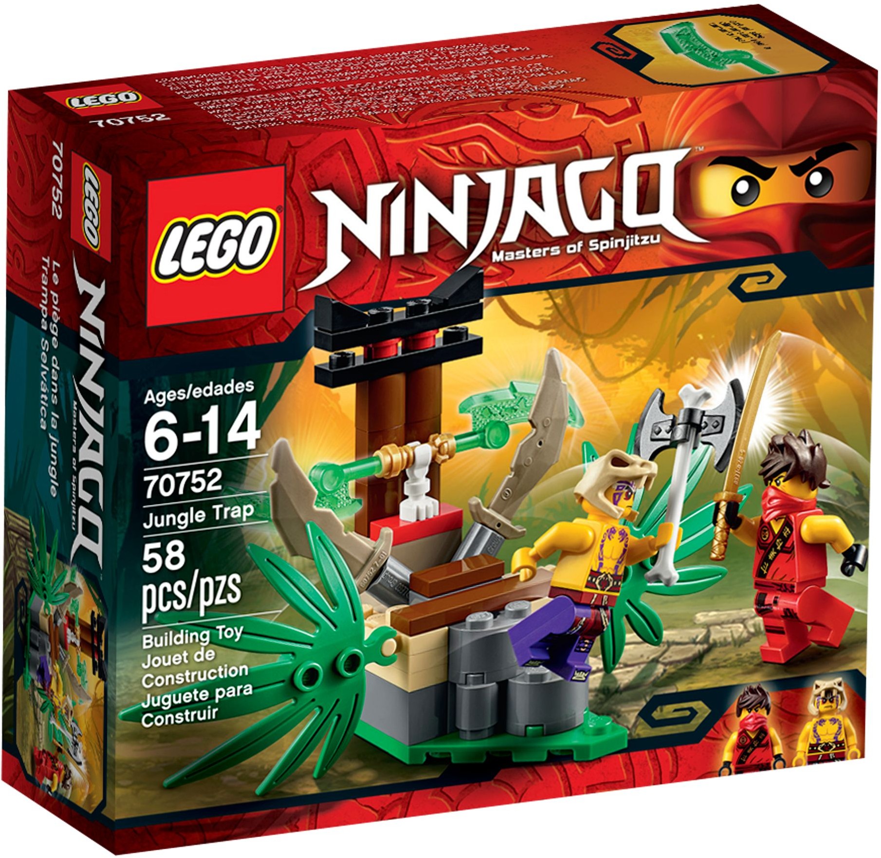 70752 Ловушка в джунглях | Ninjago вики | Fandom