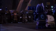 Rox and the Wolf Clan taunting Zarkar