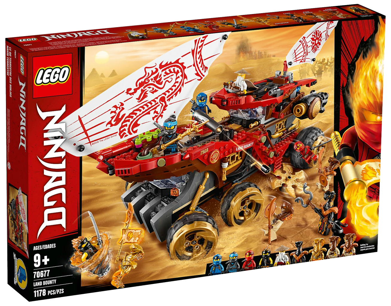minifigs-Ninjago-njo547-Nya Lego ® 70677 