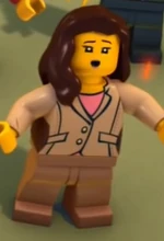 Gray jacket woman