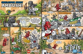 Skeleton Army Ambush!