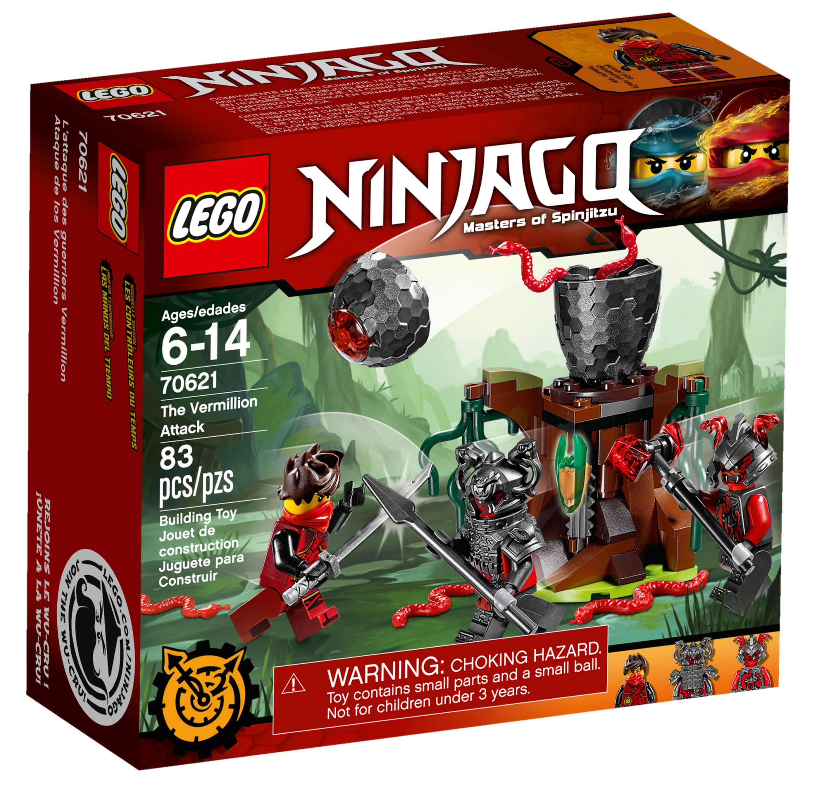 Ombord Bugsering klasse 70621 The Vermillion Attack | Ninjago Wiki | Fandom