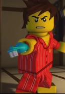 Кай в пижаме