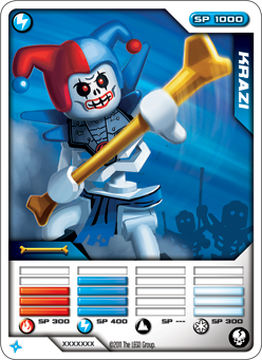 Card 6 Krazi Ninjago Wiki Fandom