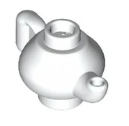 White teapot
