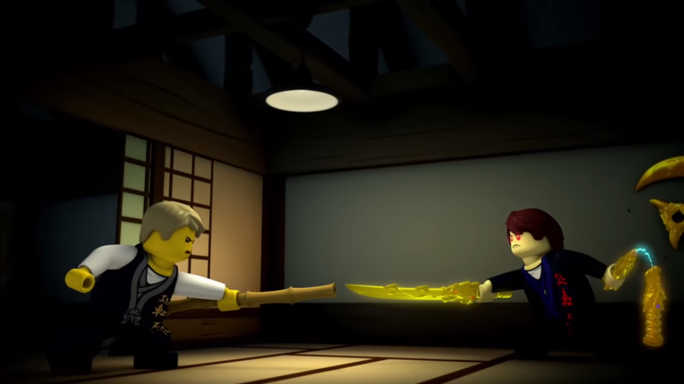 Lego ninjago battle sales between brothers