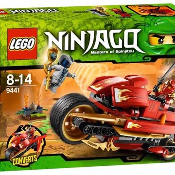 lego ninjago kai's blade cycle 9441