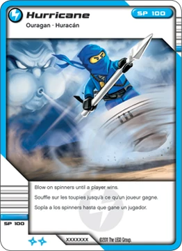 Card 33 - Hurricane (Spinners) | Ninjago Wiki | Fandom