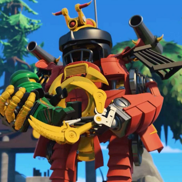 lego ninjago robot samurai x