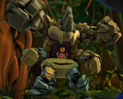 Clouse creates an earth mech to capture Jay