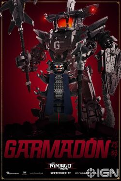 Lord hot sale garmadon robot