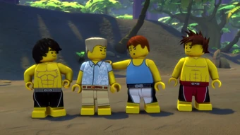 kai and cole ninjago