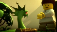 The young Devourer after biting Garmadon