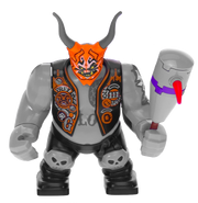 Killow's big figure wearing the Oni Mask of Deception.