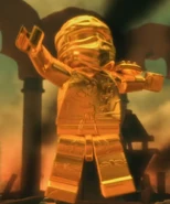 Golden statue