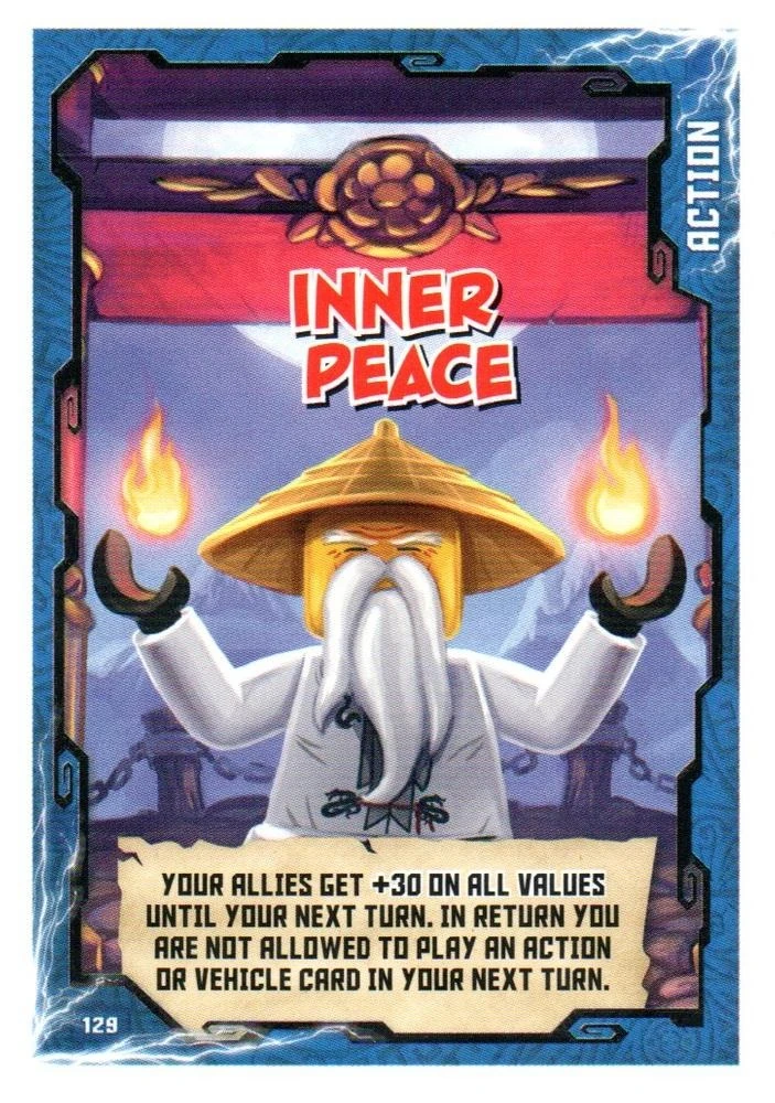Card 129 - Inner Peace (TCG S1) | Ninjago Wiki | Fandom