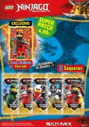 Multipack including five Boosters plus Card LE1 - Mega Power Kai