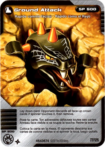 Card 77 - Ground Attack | Ninjago Wiki | Fandom