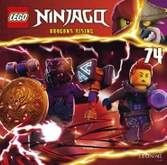 CD 74 containing described video audio of episodes 27 and 28