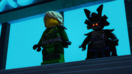 Lloyd, bringing Garmadon to justice.