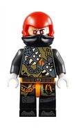 Scar's minifigure with his erroneously-colored hood.