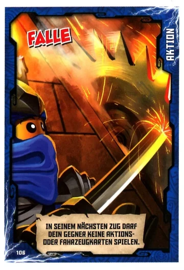 Card 106 - Trap (TCG S1) | Ninjago Wiki | Fandom