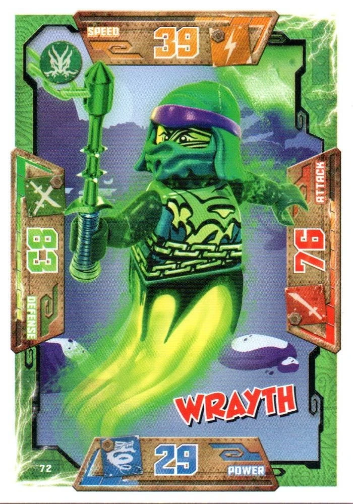 Card 72 - Wrayth (TCG S1) | Ninjago Wiki | Fandom