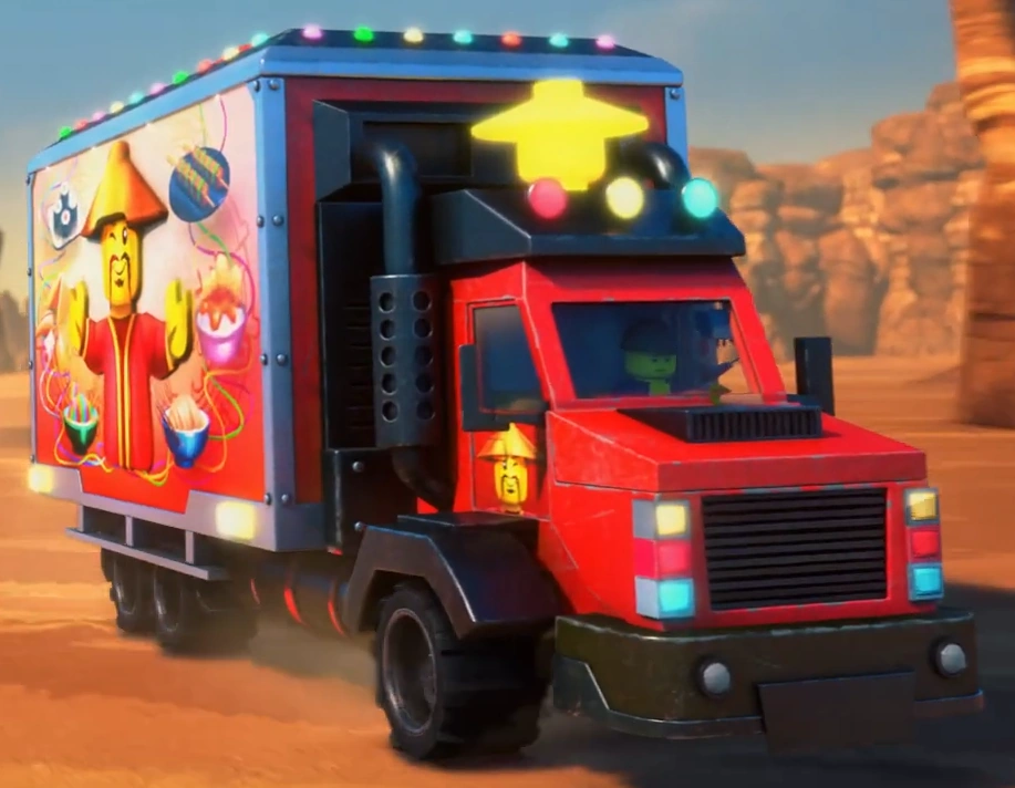 lego ninjago truck