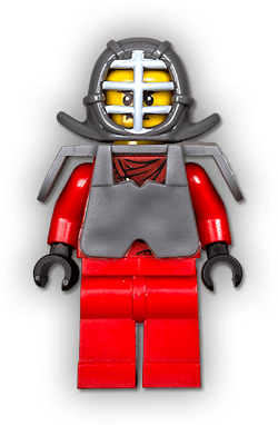 LEGO Ninjago Minifigure - Kai Zukin Robe Jungle Red Ninja with