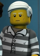 The Needles member (white hair)