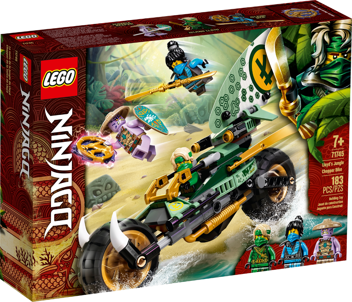 【激安通販 オンラインショップ】日用品 71745 Fandom | Wiki Ninjago | Bike Chopper Jungle Lloyd's プロレス、格闘技