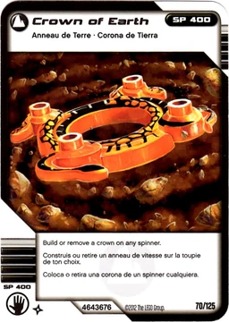 Card 70 - Crown of Earth (Spinners) | Ninjago Wiki | Fandom