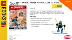 LEGO NINJAGO Nya's Powers LEGO Book with Nya LEGO Minifigure and