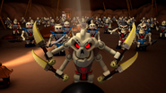 Samukai with his army