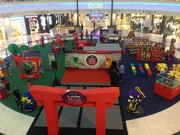 The event set up at  in 