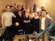 Tong with other cast members