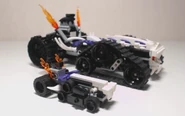 Size comparison with 2263 Turbo Shredder