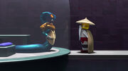 Aspheera with Wu in her cell