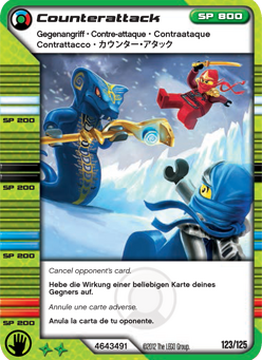Card 123 Counterattack Ninjago Wiki Fandom
