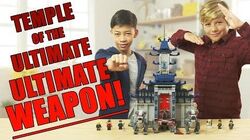 Lego ninjago movie sets temple of the ultimate clearance ultimate weapon