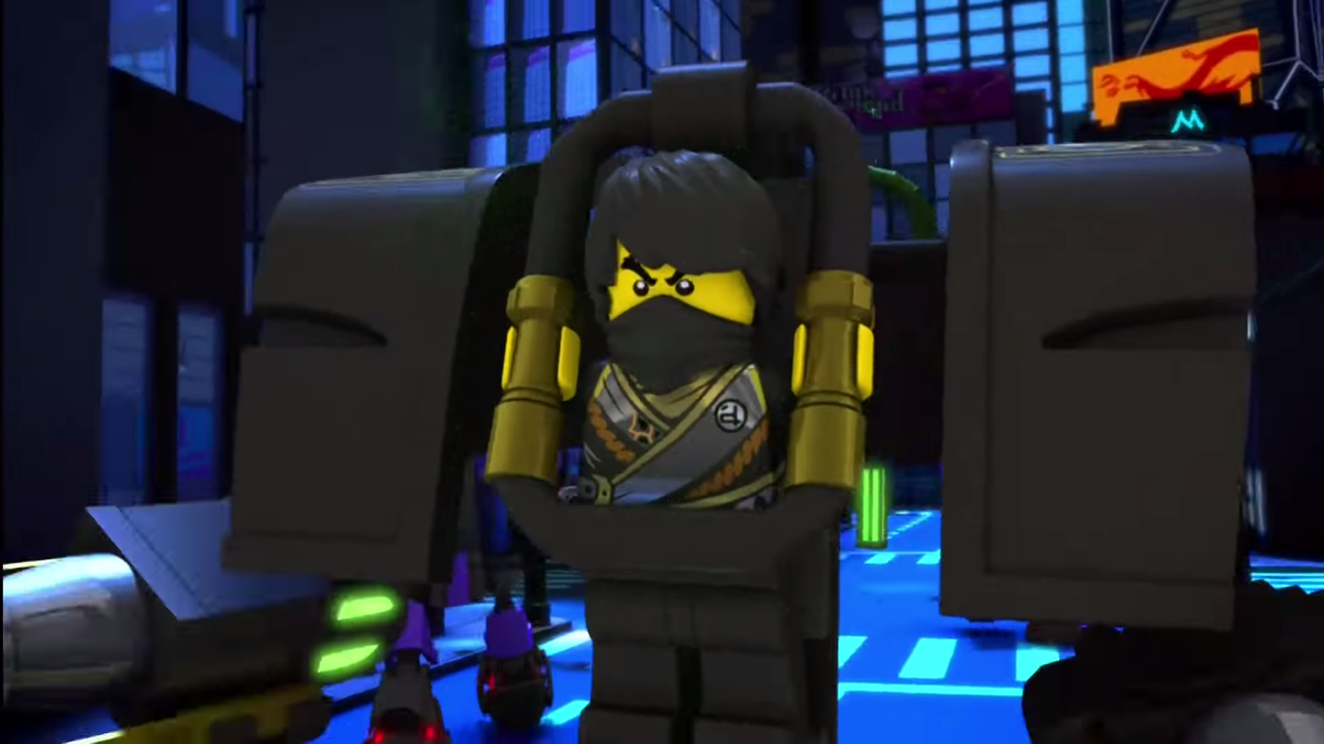 ninjago cole robot