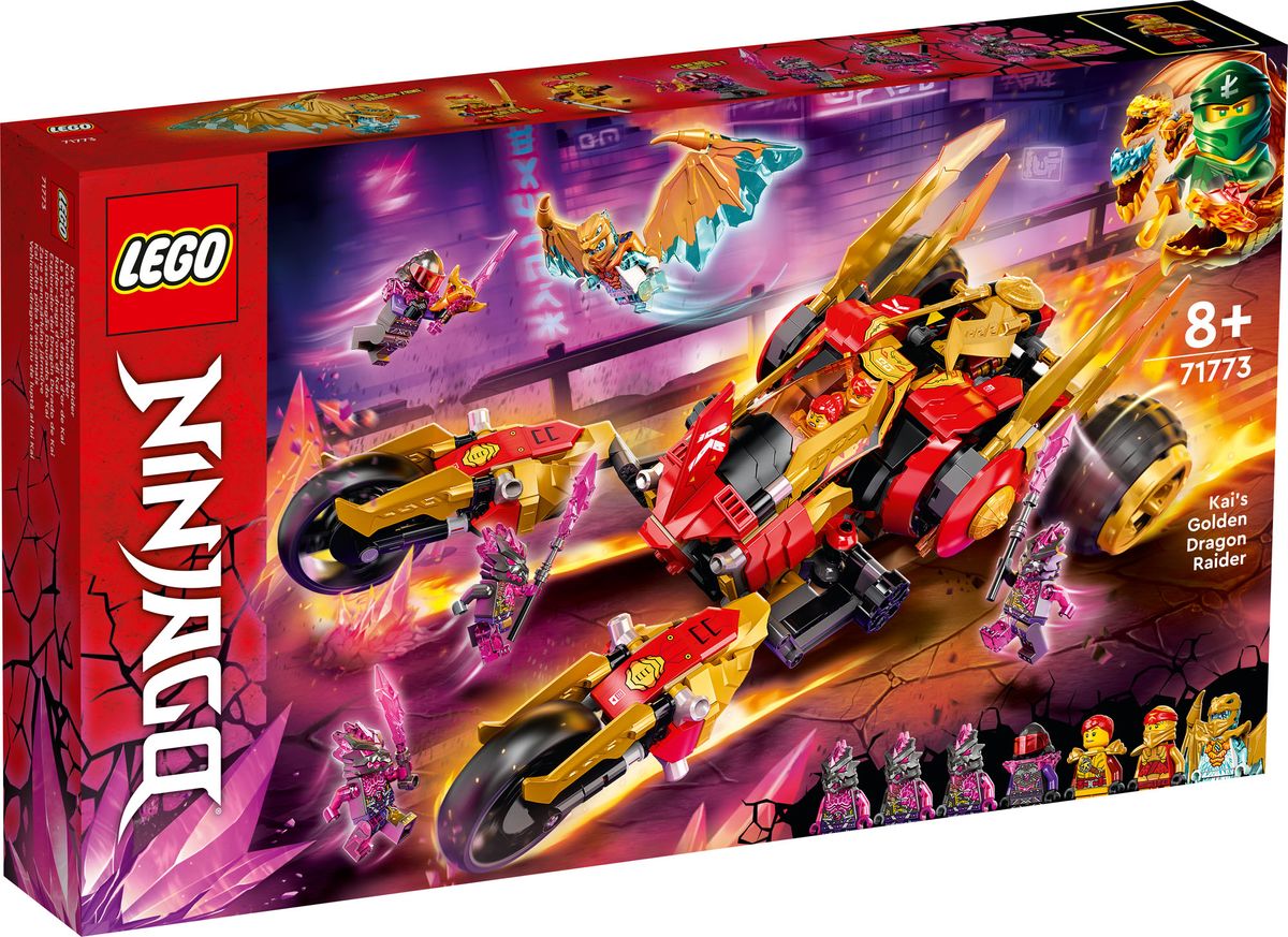 71773 Kai s Golden Dragon Raider Ninjago Wiki Fandom