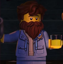 Jay with a fake beard (Season 15)
