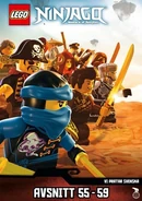 DVD containing episodes 55-59