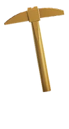 Golden Pick Axe