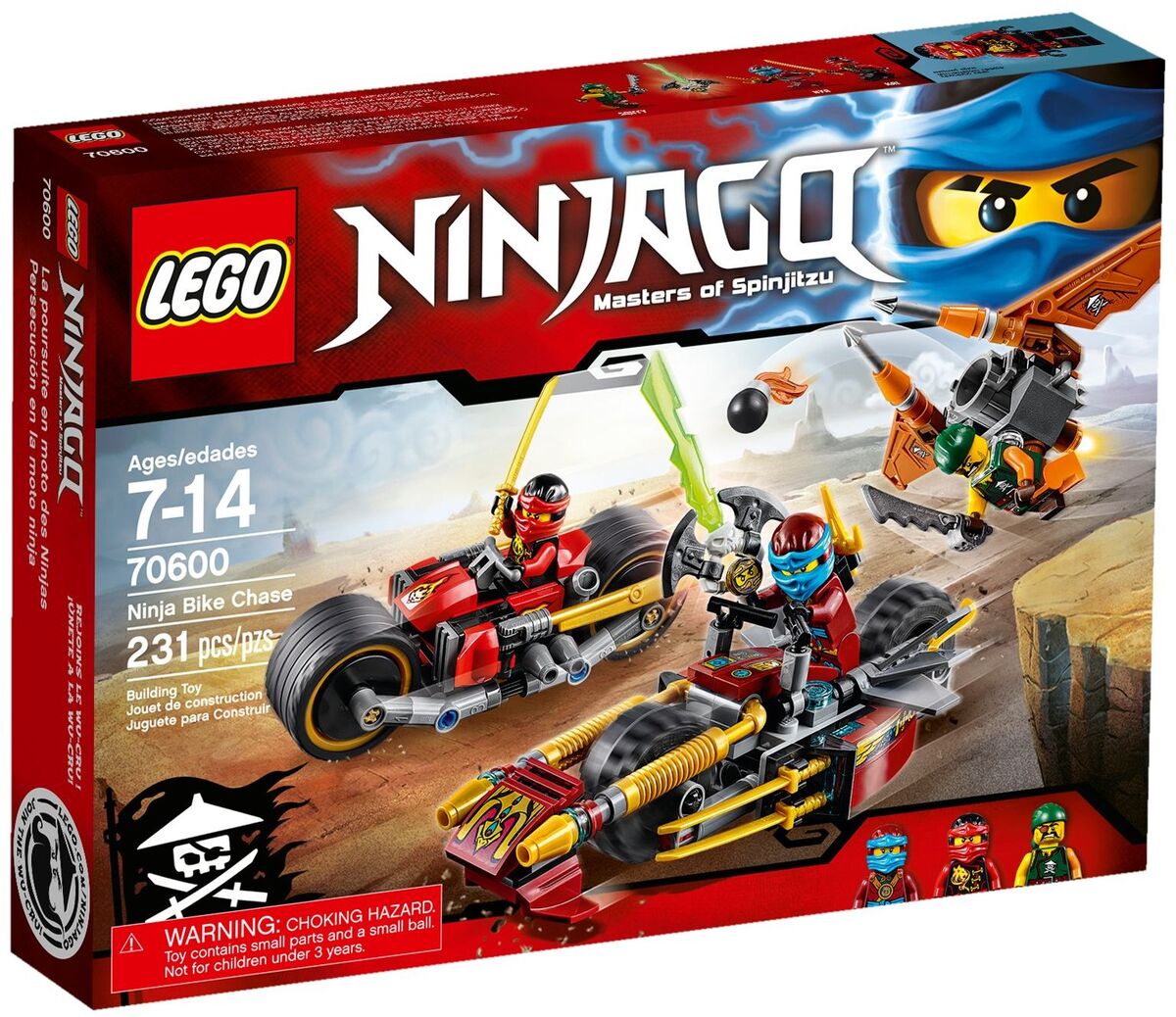 70600 Ninja Bike Chase | Ninjago Wiki | Fandom