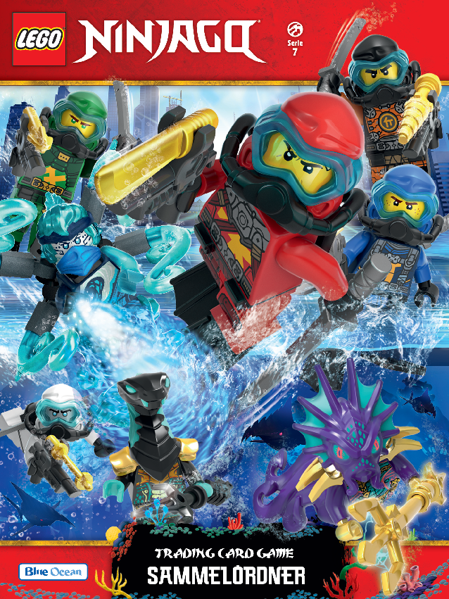 Lego Ninjago Trading Card Game Serie 3 Spinjitzu LE 23 Gemeiner Luke Cunningham 