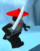 Without shoulder armor in The Final Battle