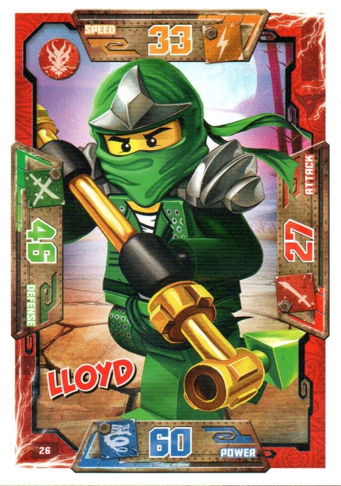 Card 26 - Lloyd (TCG S1) | Ninjago Wiki | Fandom