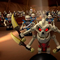 ninjago lego skeleton